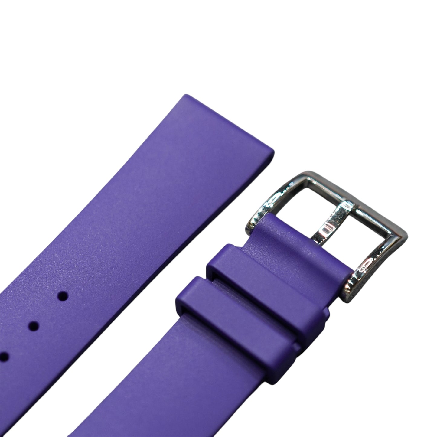 XSFKM - Dark Purple Short length FKM Rubber strap