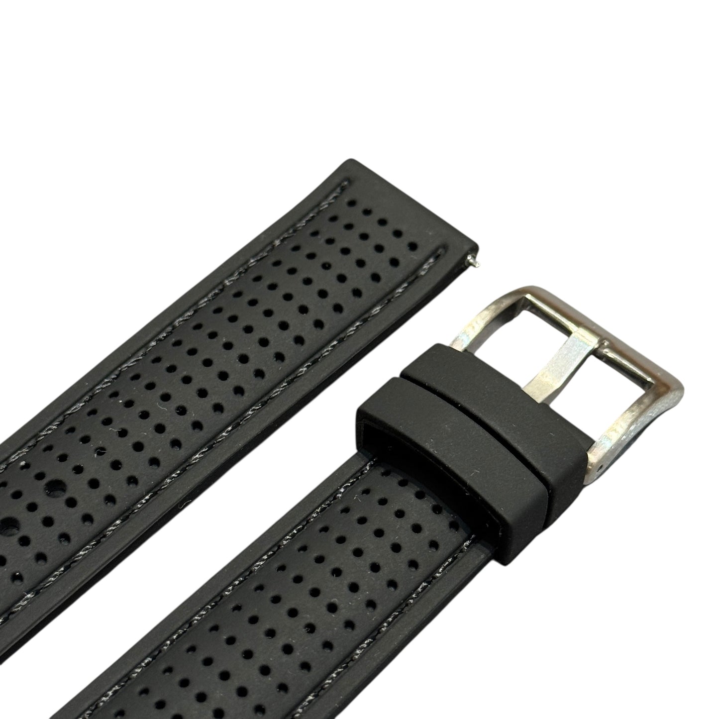 46 - Rubber strap Black