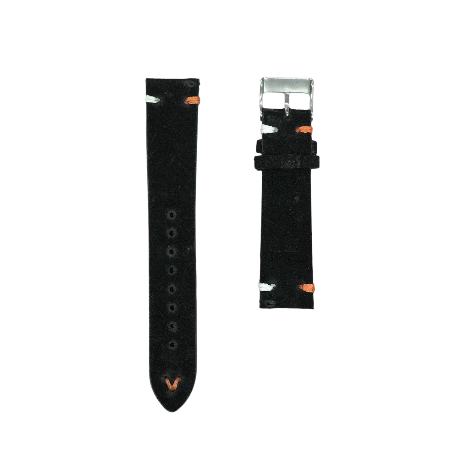 16C - Calf leather strap Black