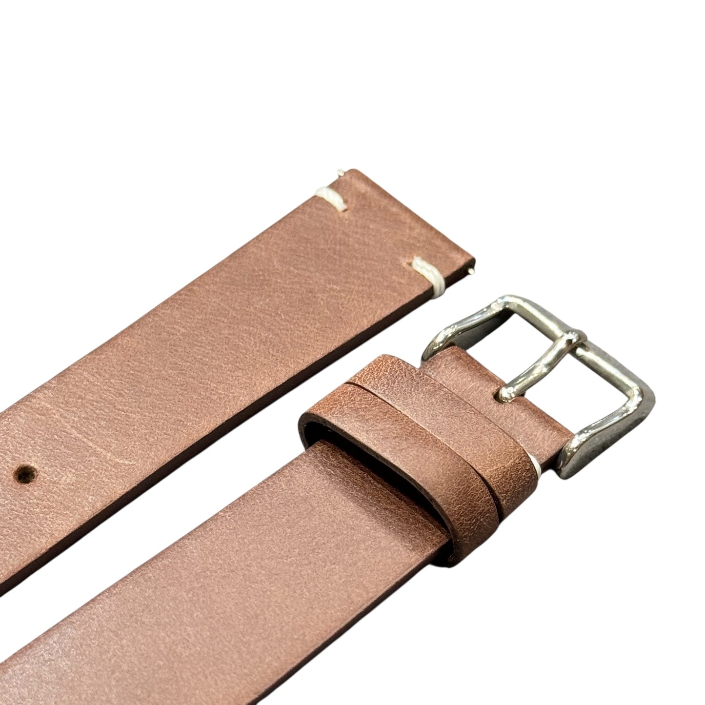 111 - Calf leather strap Brown