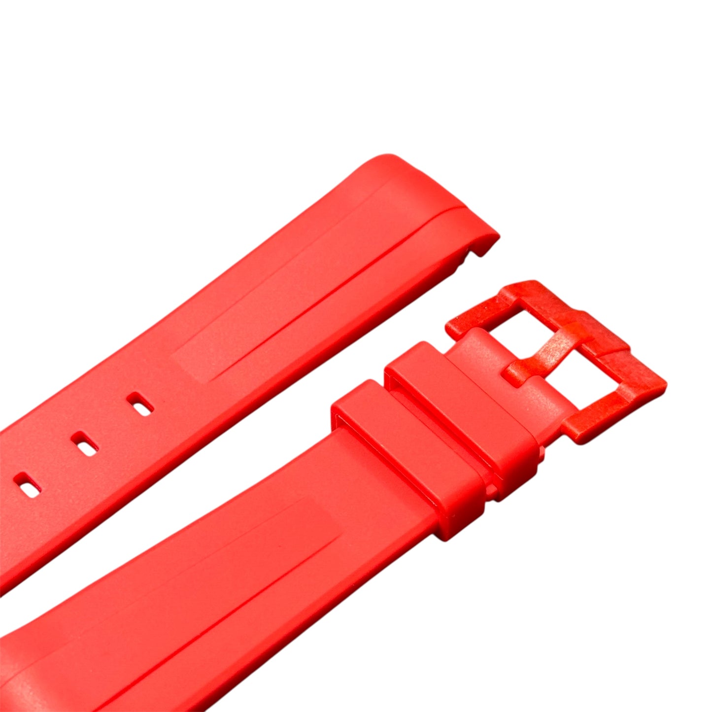 60M - Big Red Curve end Rubber strap