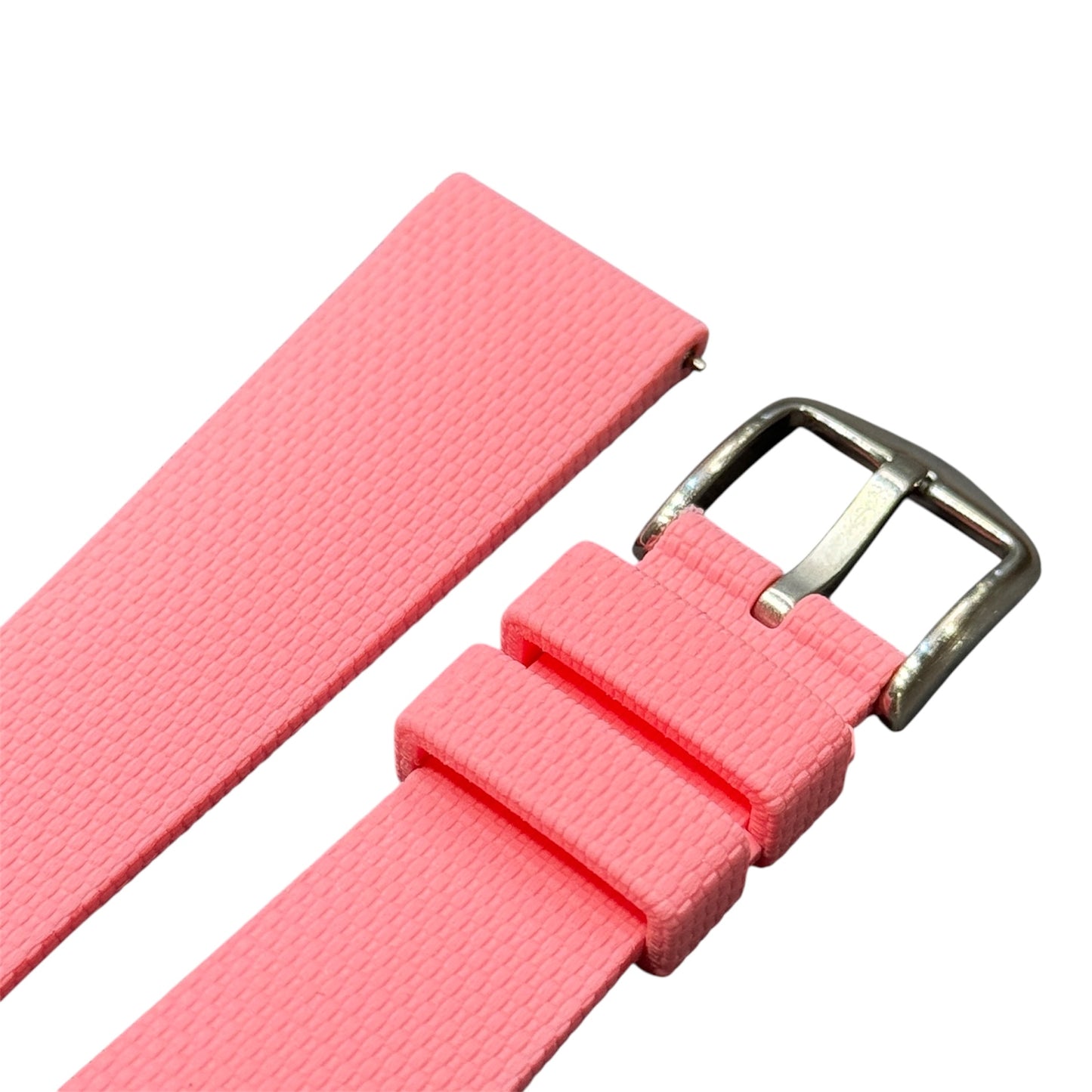 608 - Pink Rubber strap