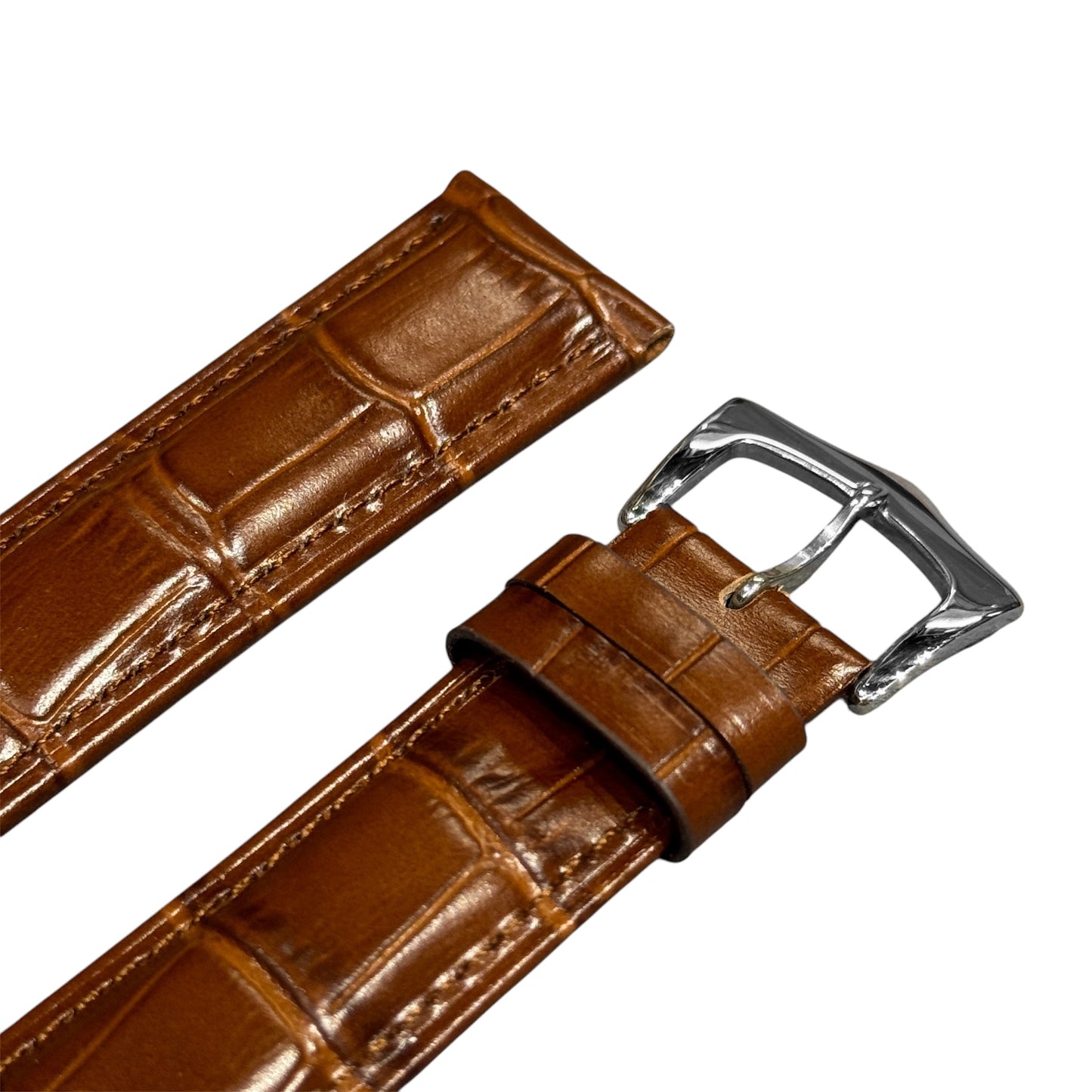 8A - Choco brown Genuine Leather strap