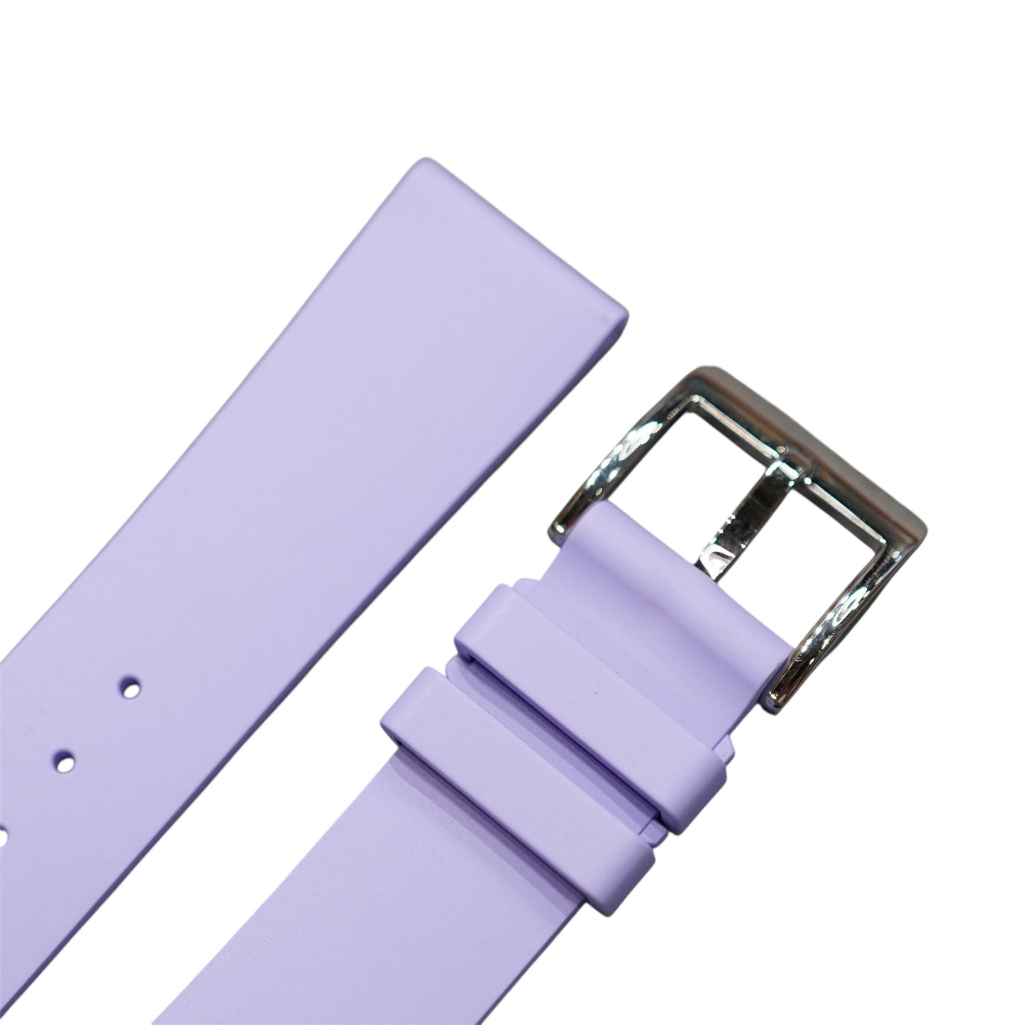 XSFKM - Lavender purple Short length FKM Rubber strap