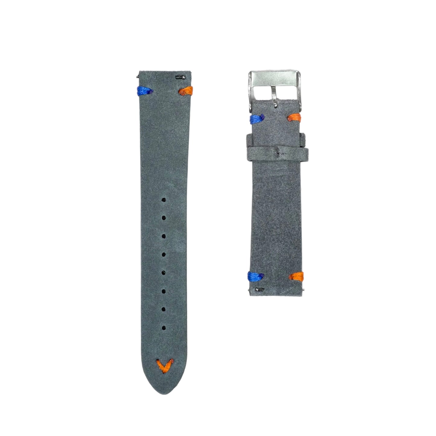 16C - Calf leather strap Grey