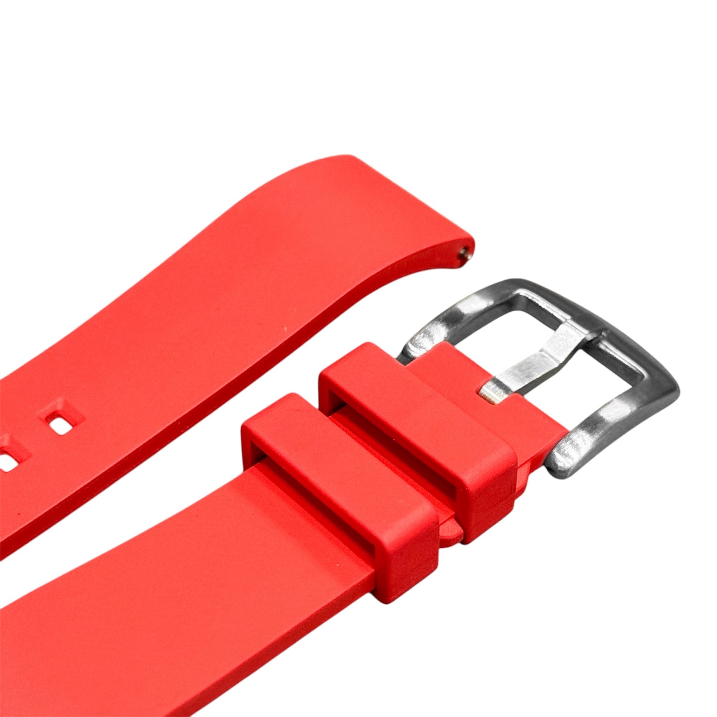 98D - Red Rubber strap