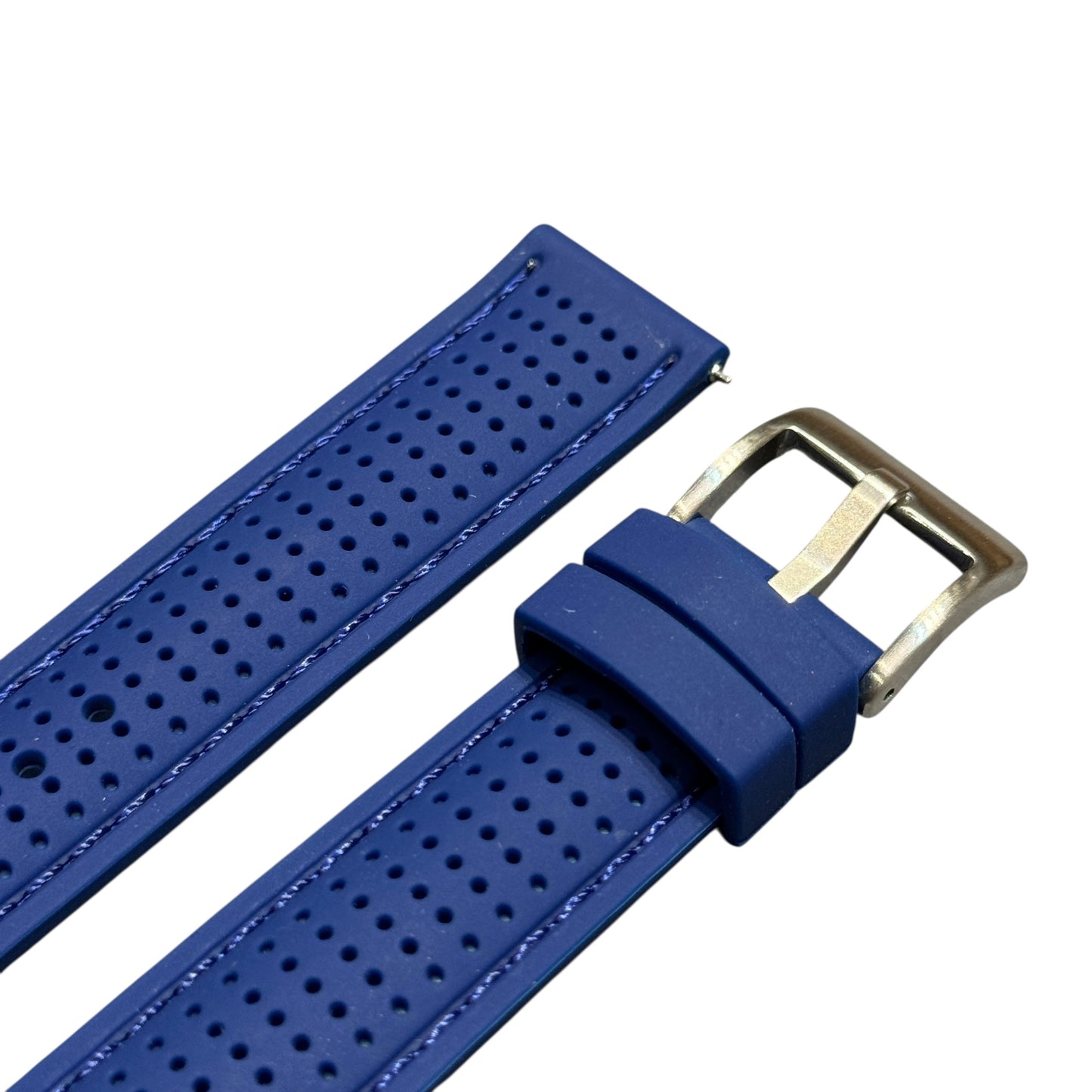46 - Rubber strap Blue