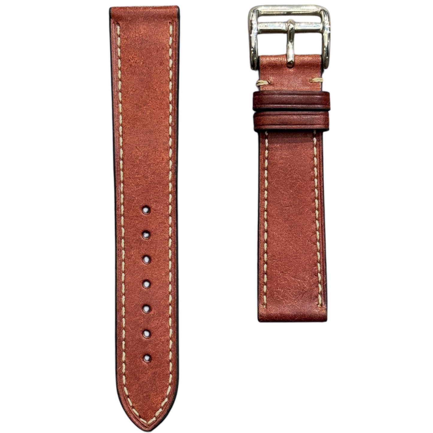 52X - Matt Maroon calf strap