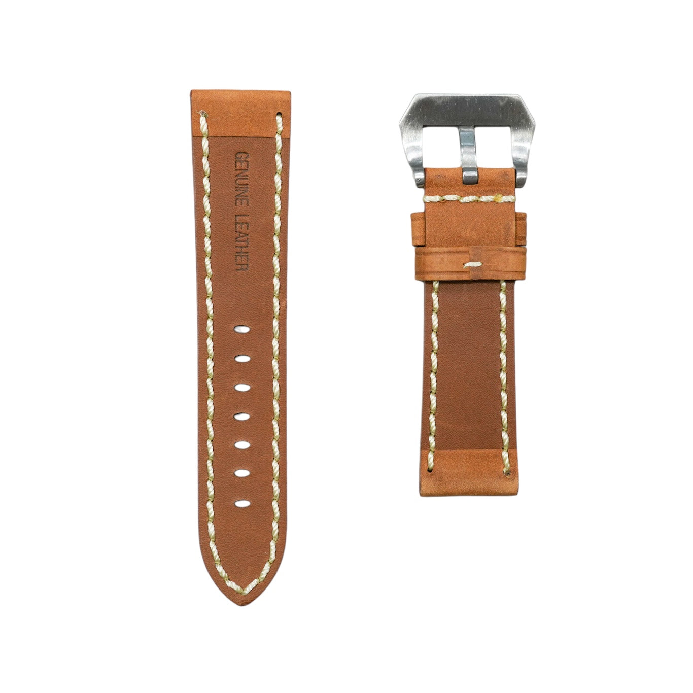 B1 - Calf leather strap Honey brown