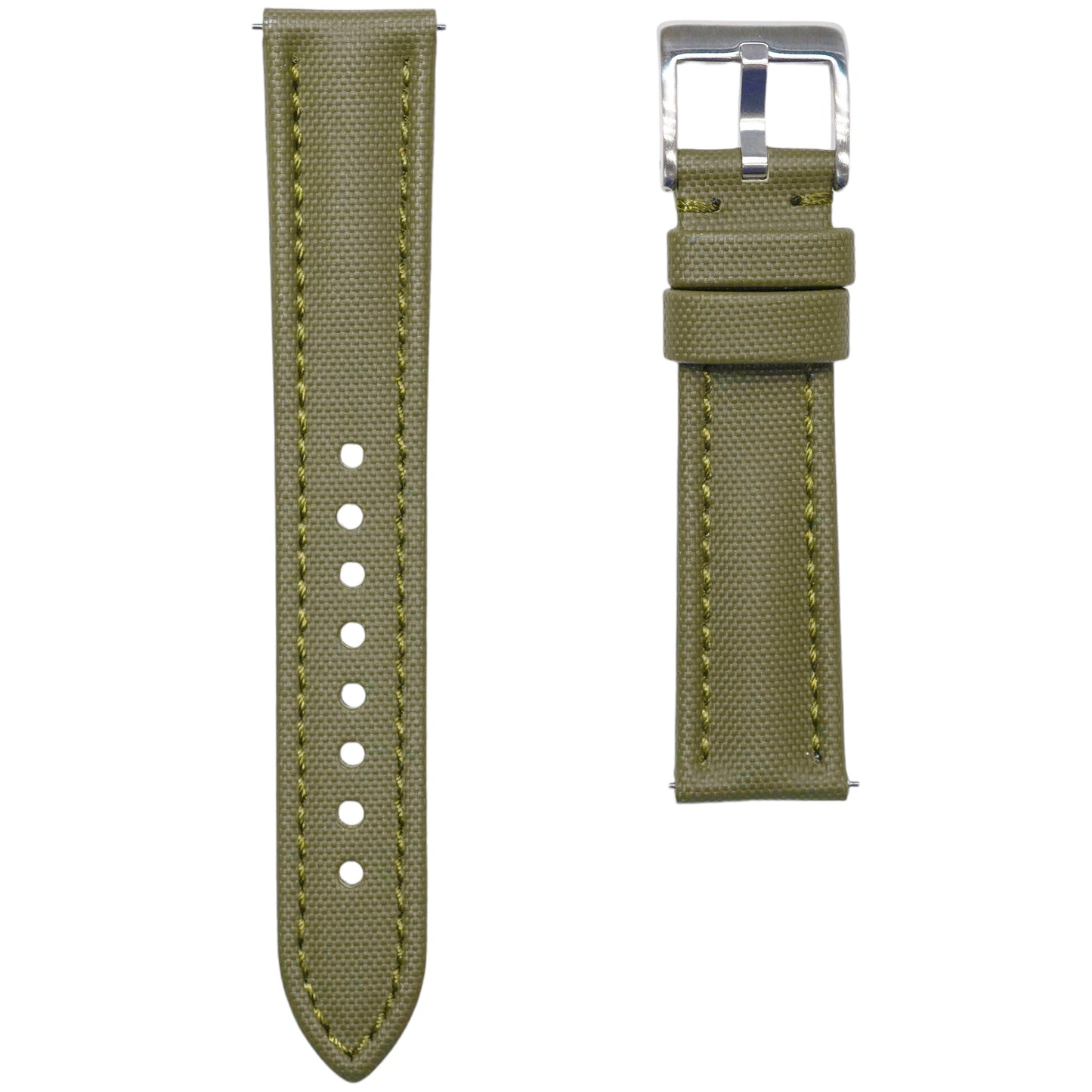 Sailcloth strap - Military Green