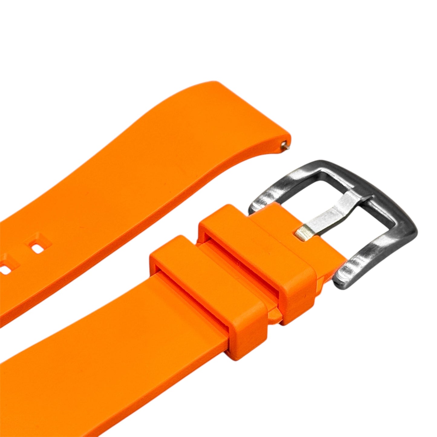 98D - Orange Rubber strap