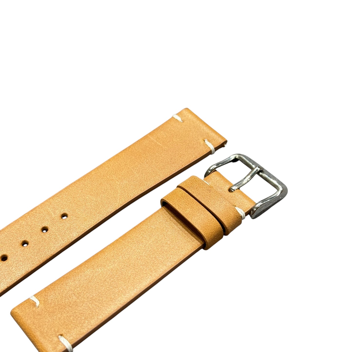 111 - Calf leather strap Honey Brown