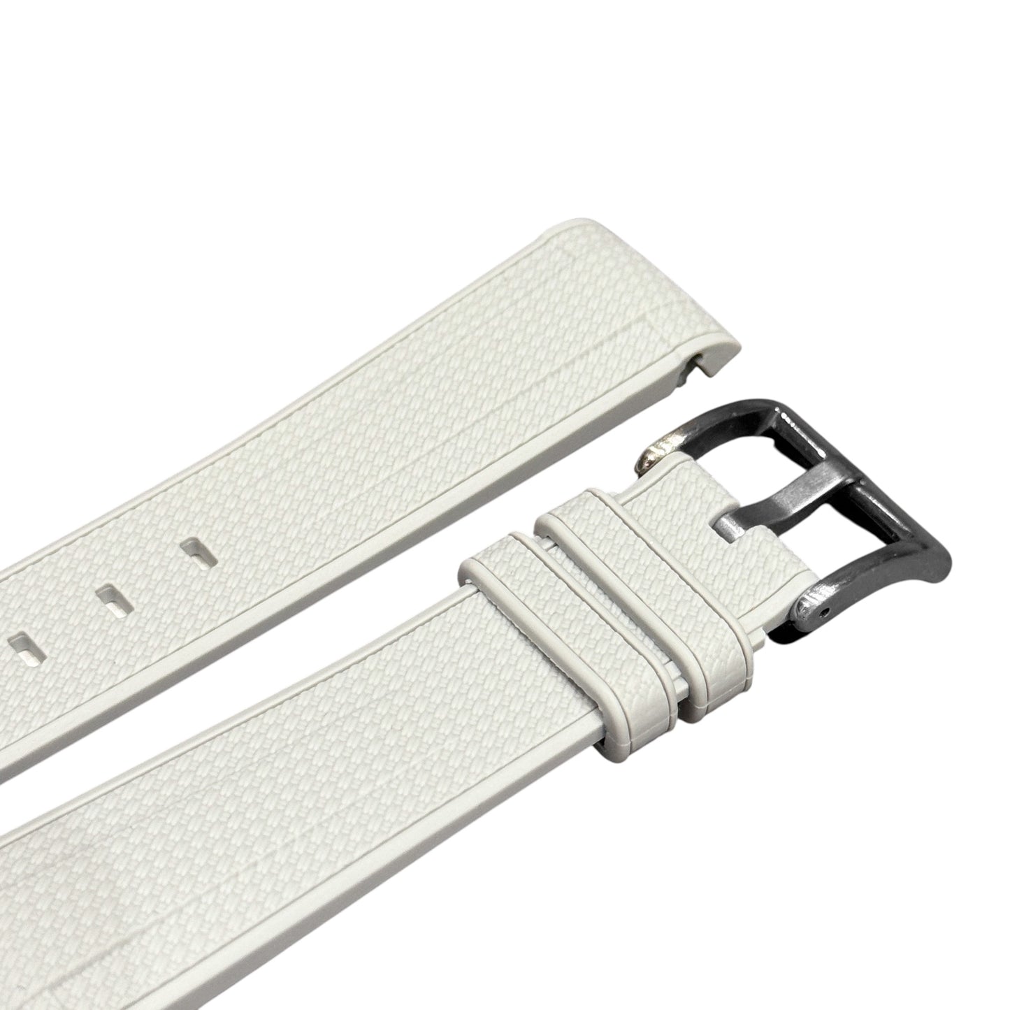 🎁 61M - Rubber strap Light Grey (100% off)