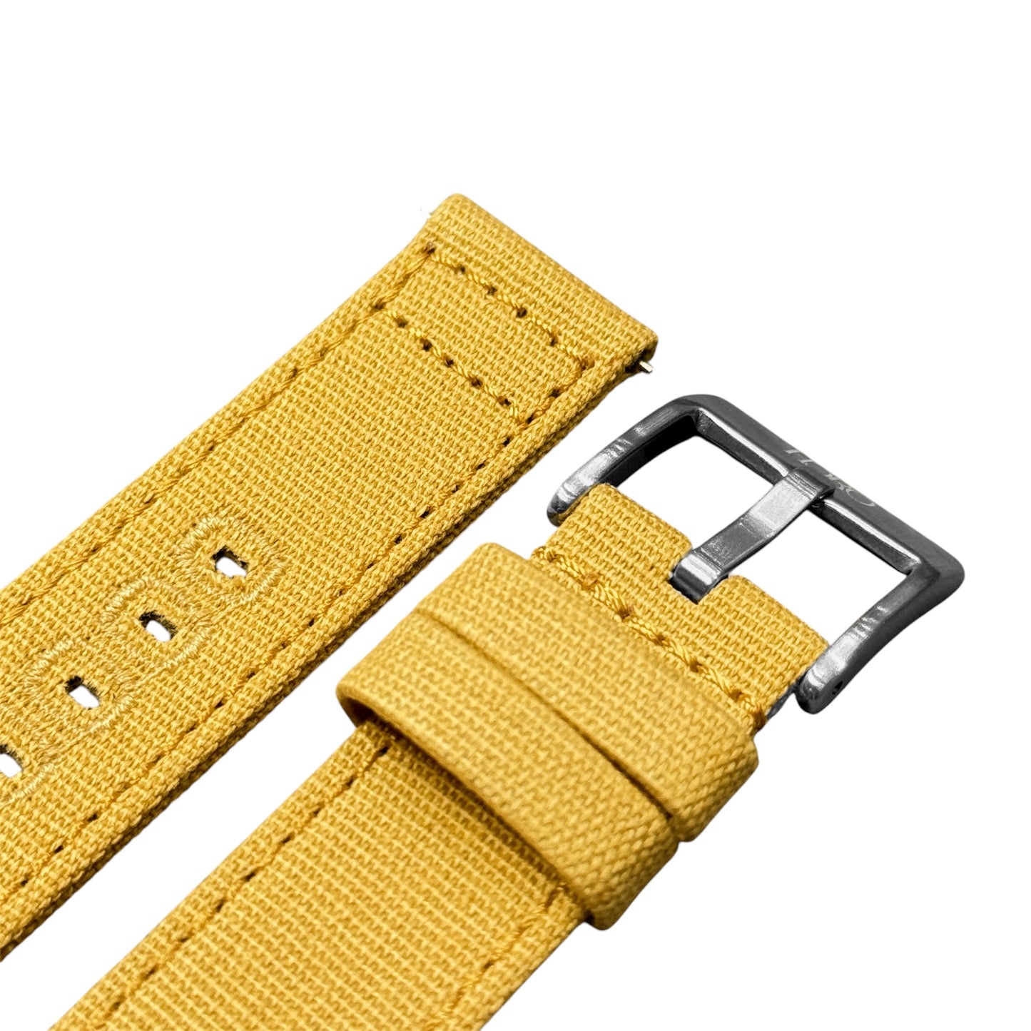 11M - Mud Yellow Canvas Strap