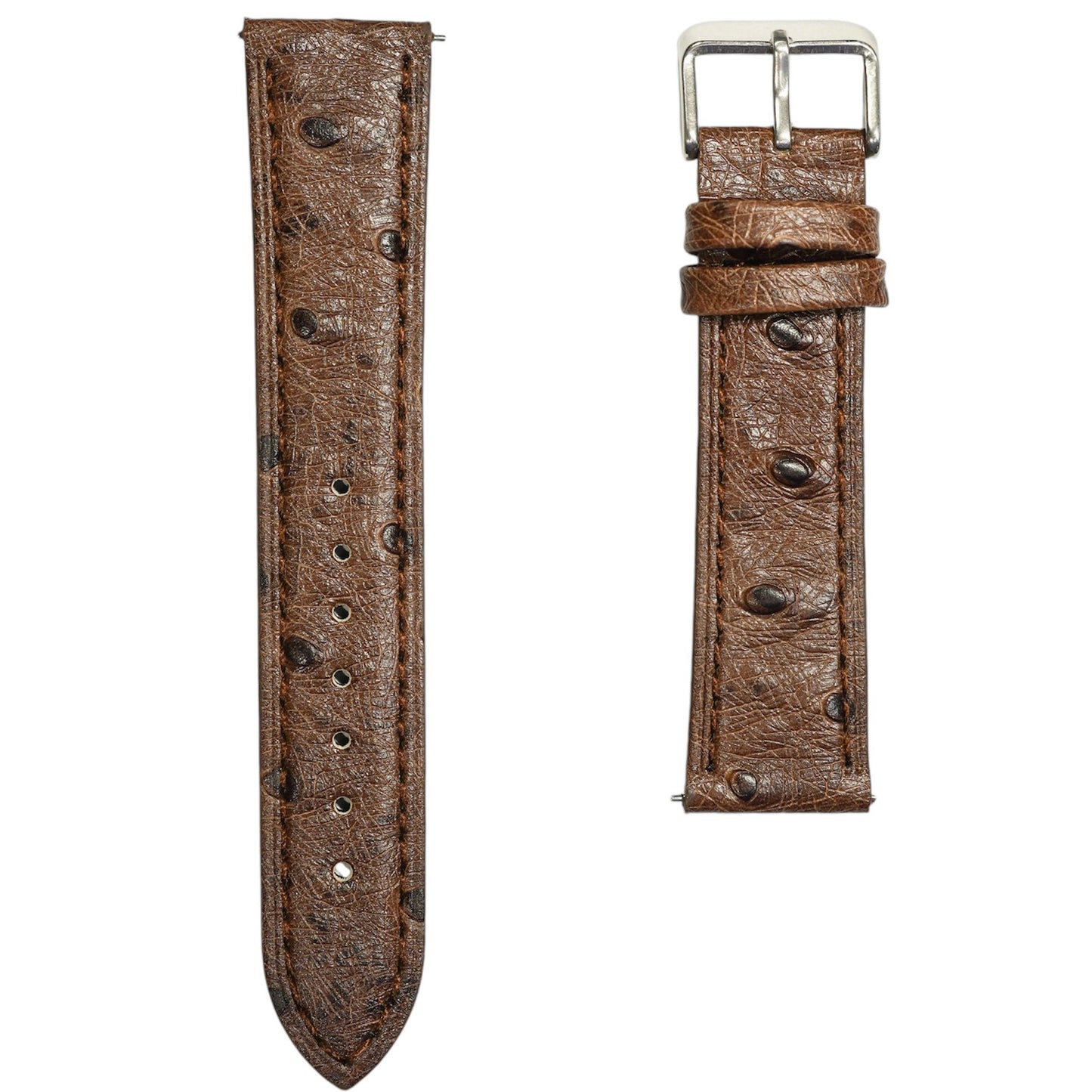 12A - Choco brown Genuine Leather strap