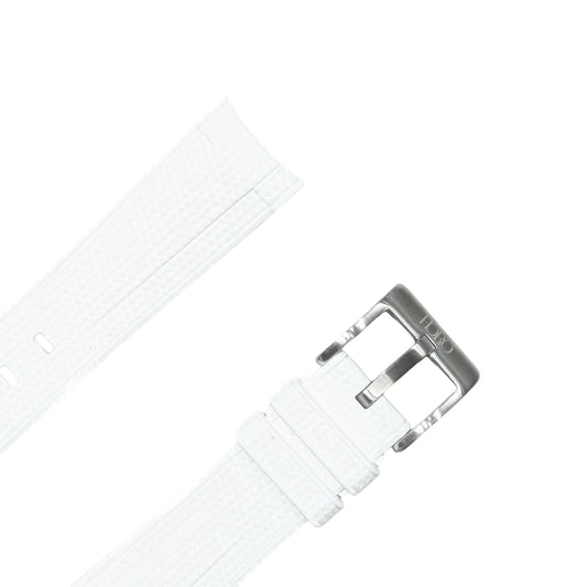 61M - Rubber strap White