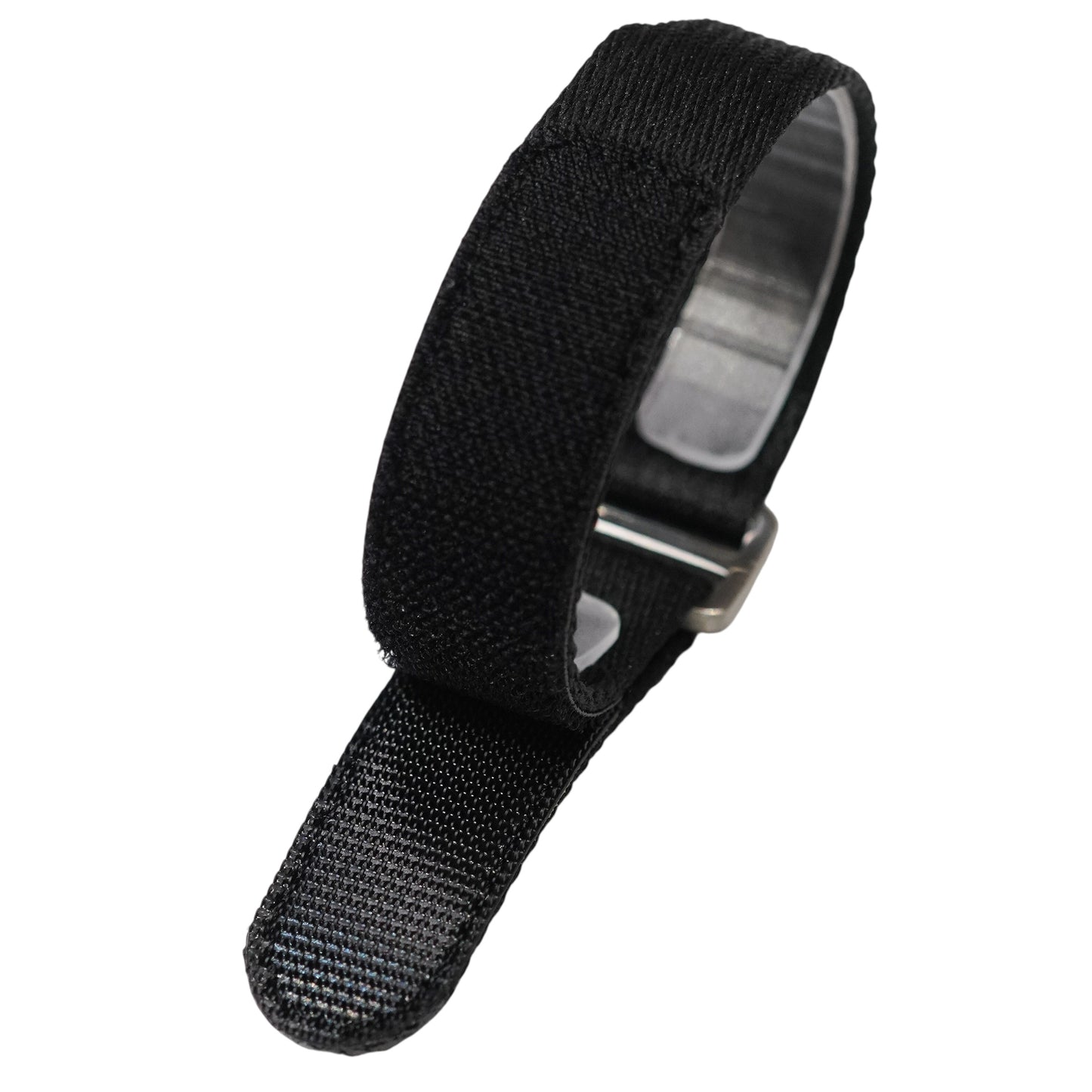 7B - Black Velcro Nylons Fabric NATO strap