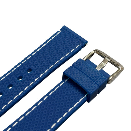 Waffle - Rubber strap Royal Blue