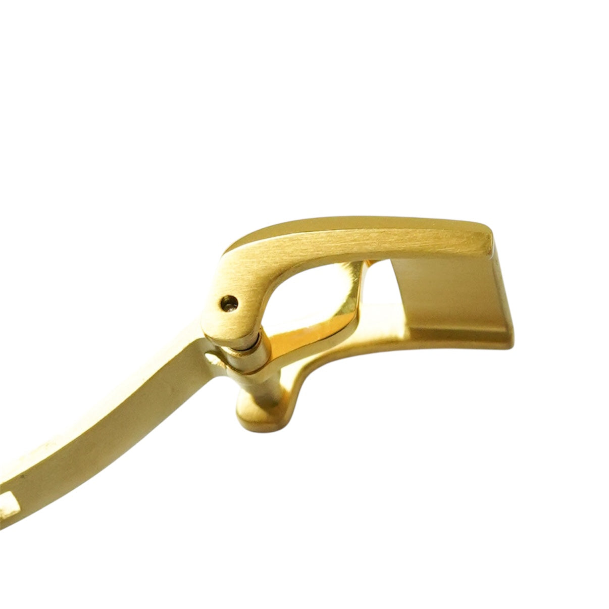 Spring Deployant Clasp - 316L Stainless steel (Yellow gold colour)
