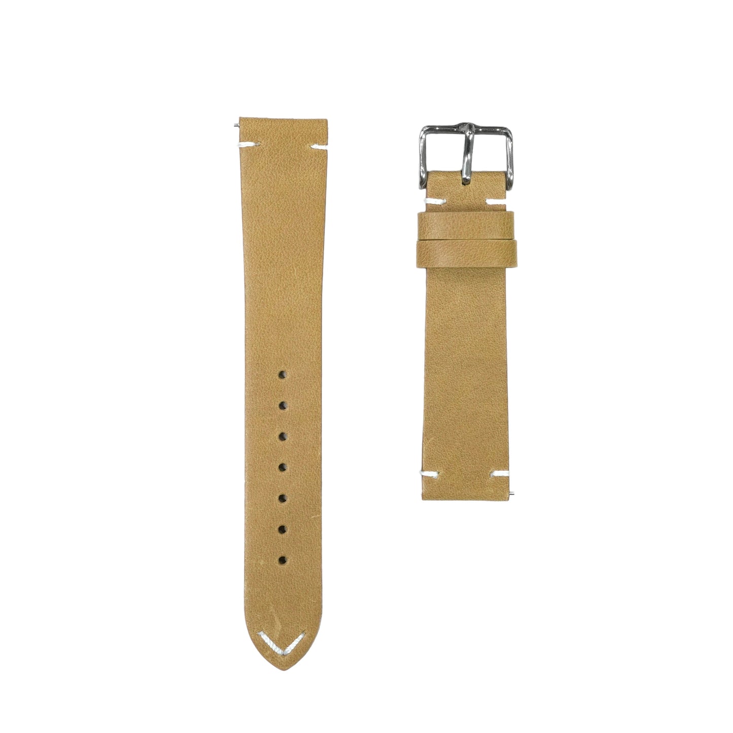 E33 - Calf leather strap Light Brown