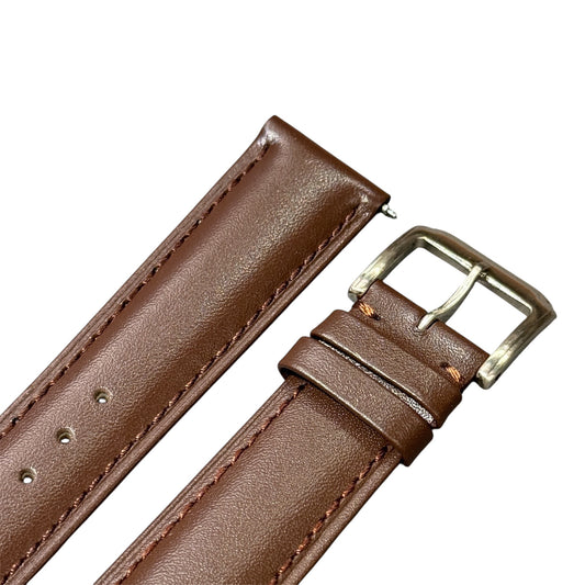 2A - Brown Genuine leather strap