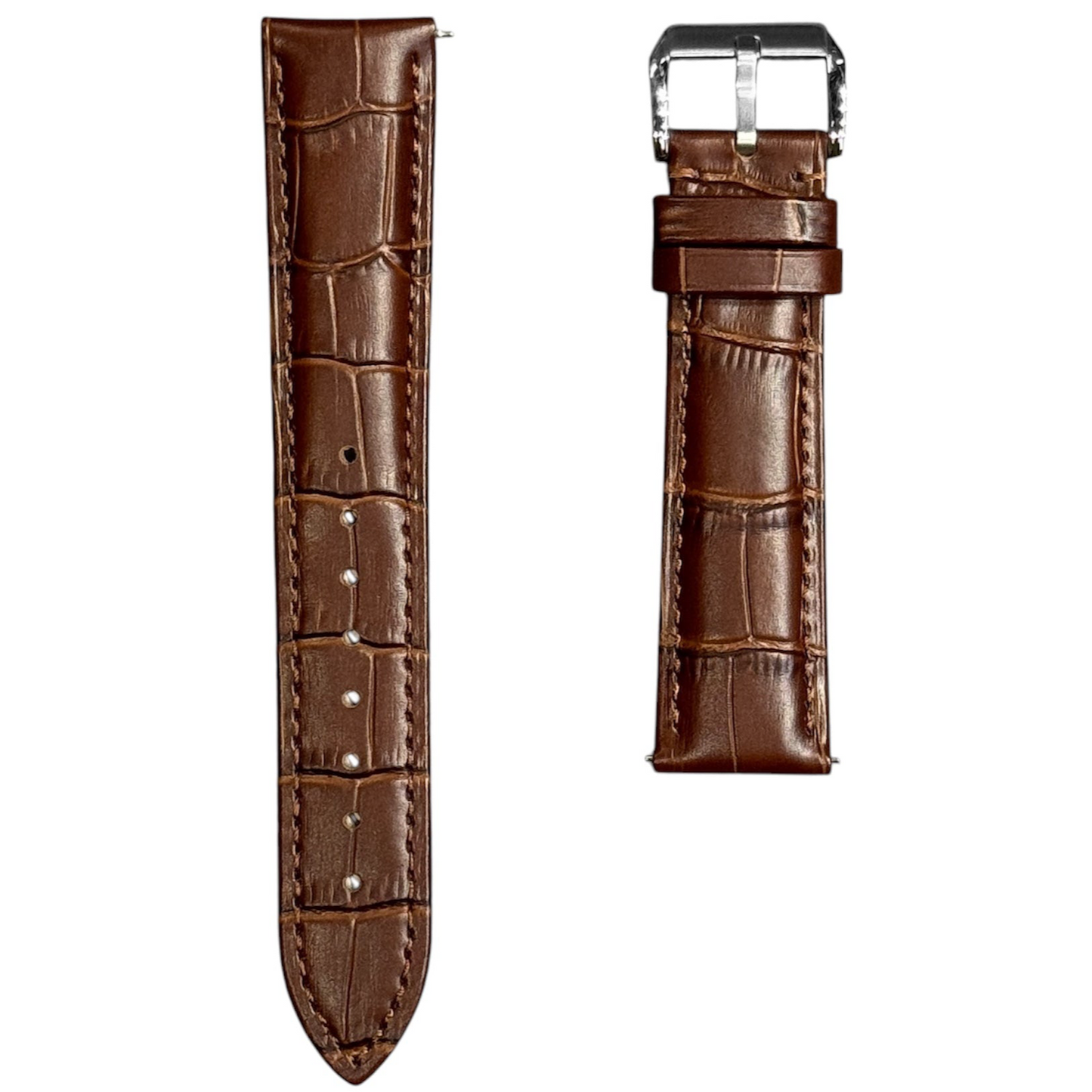 5A - Brown Genuine leather strap