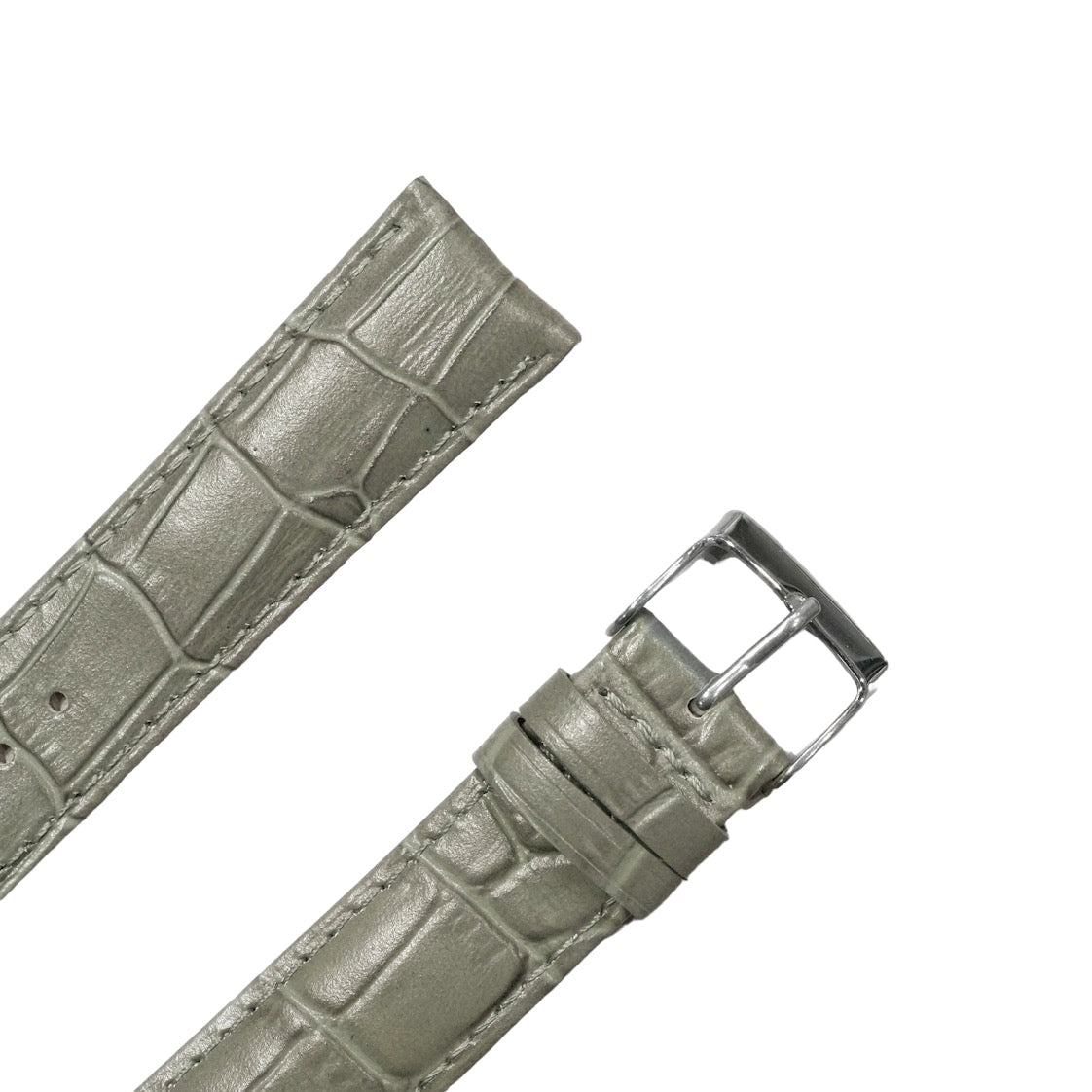 7A - Grey genuine leather strap