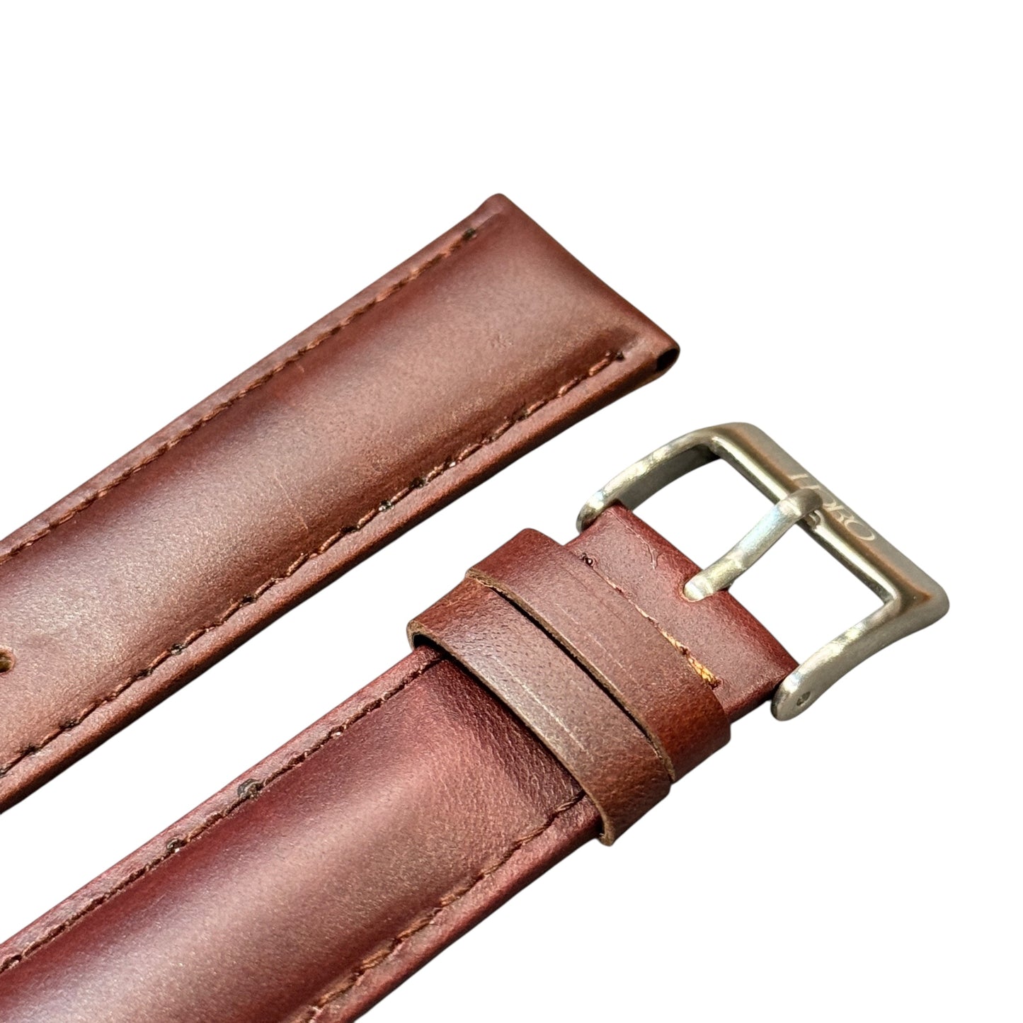 6A - Burgundy calf strap