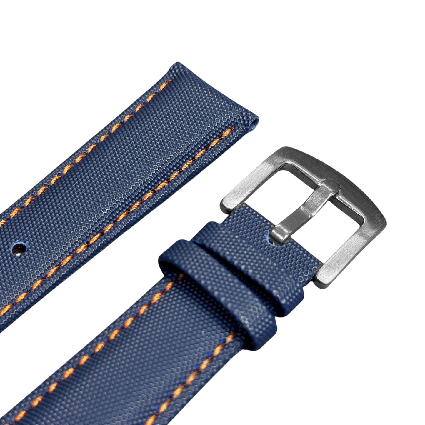 Fiber Nylon strap - Blue/Orange