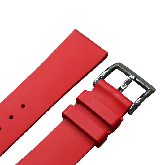 XSFKM - Big Red Short length FKM Rubber strap