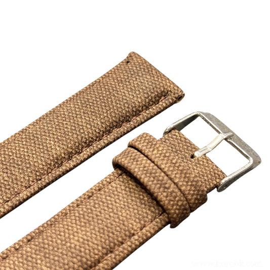 801 - Brown Canvas strap