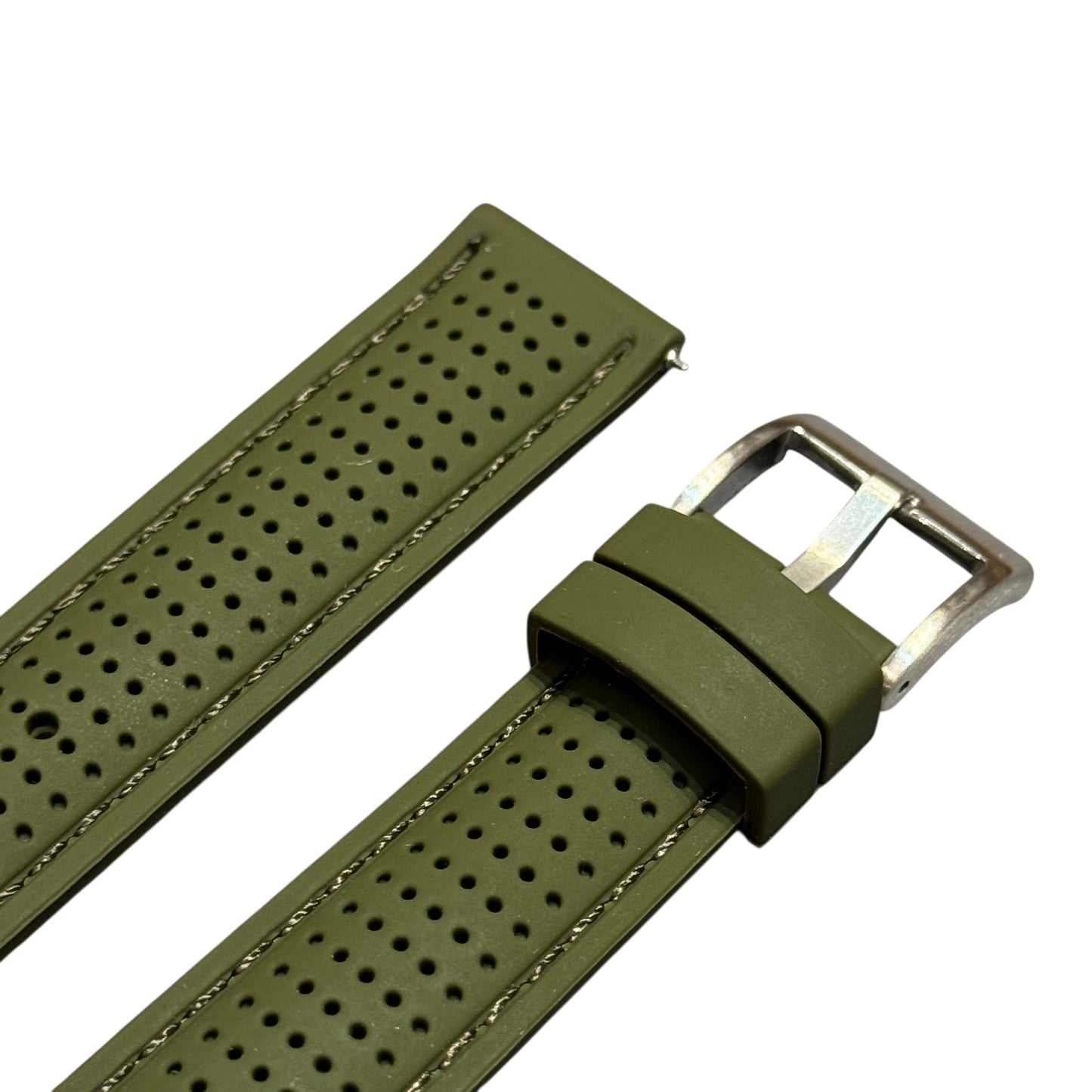 46 - Rubber strap Military Green