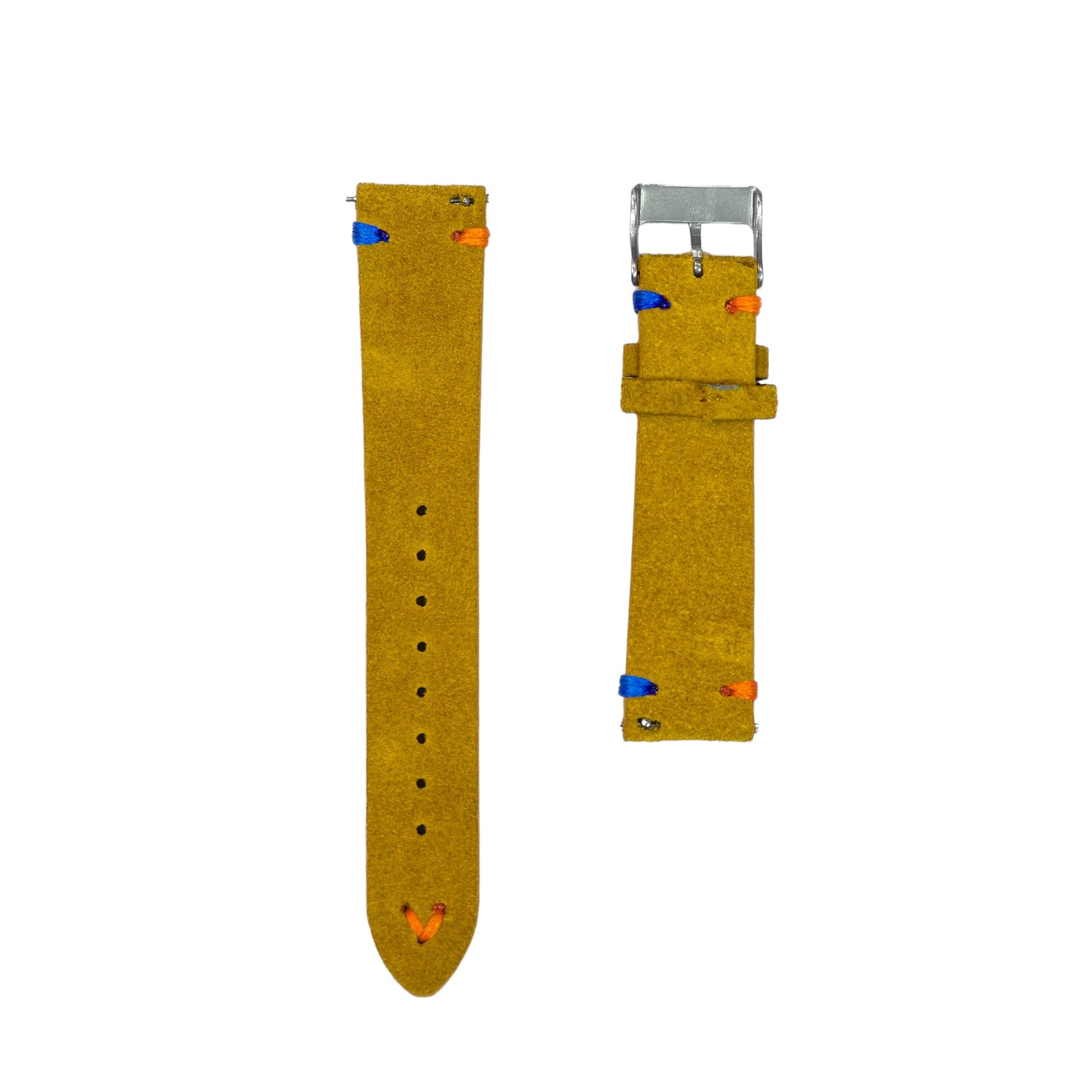 16C - Calf leather strap Honey brown