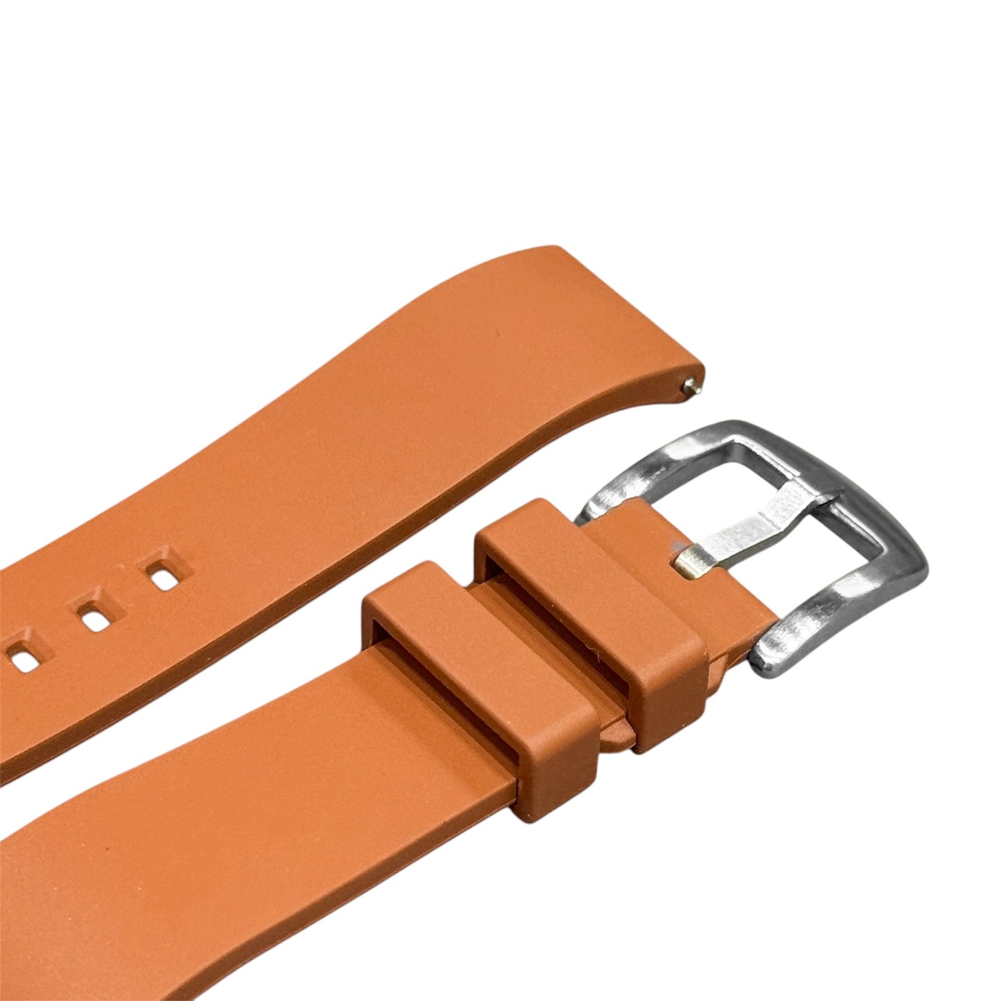 98D - Brown Rubber strap
