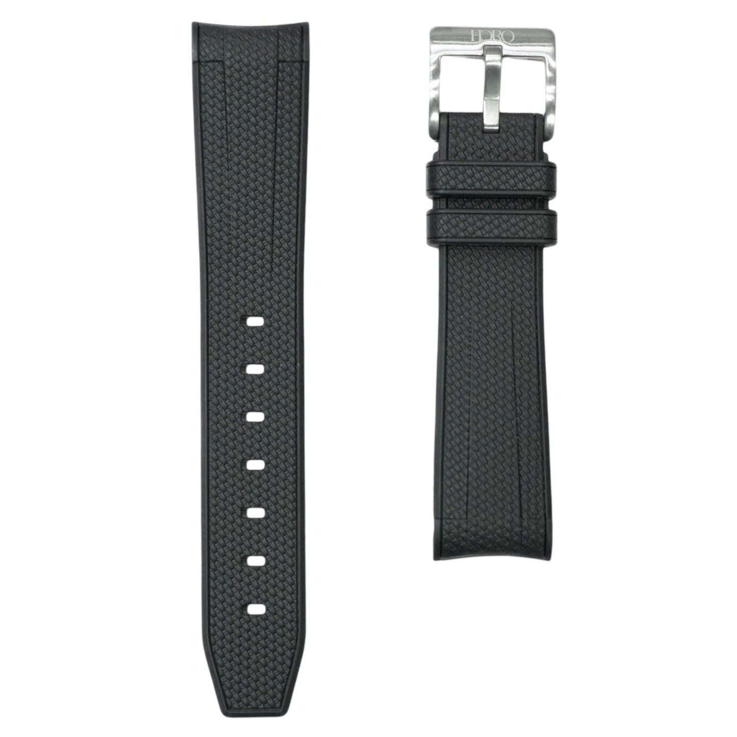 61M - Rubber strap Black
