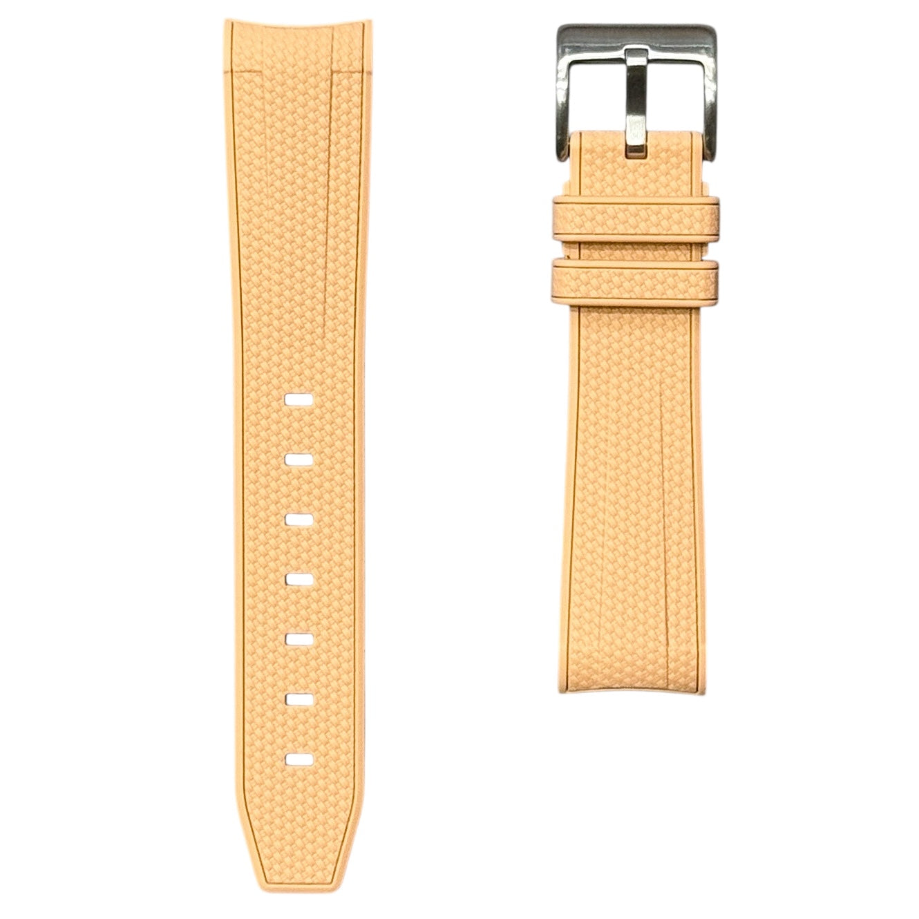 61M - Rubber strap Milk tea