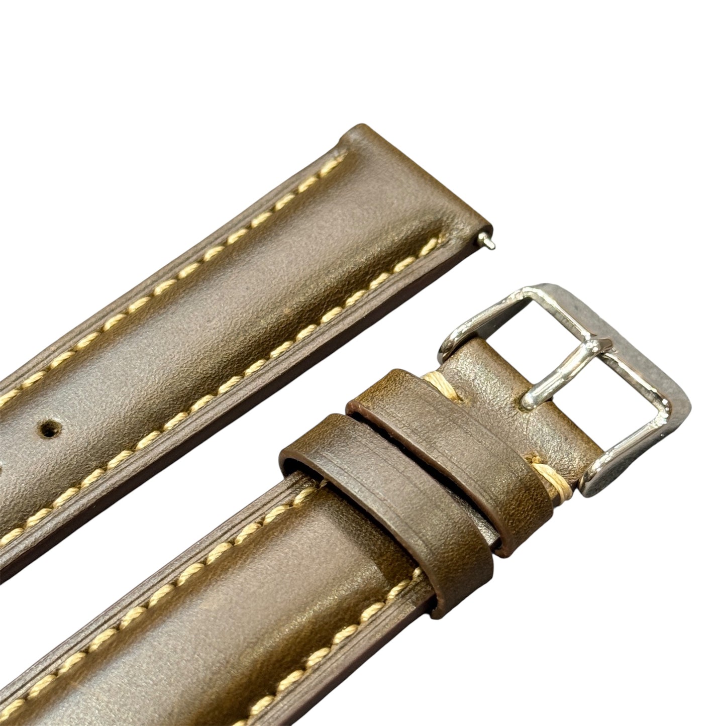 58M - Calf leather strap black