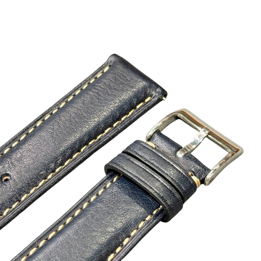 50M - Dark blue with beige stitching