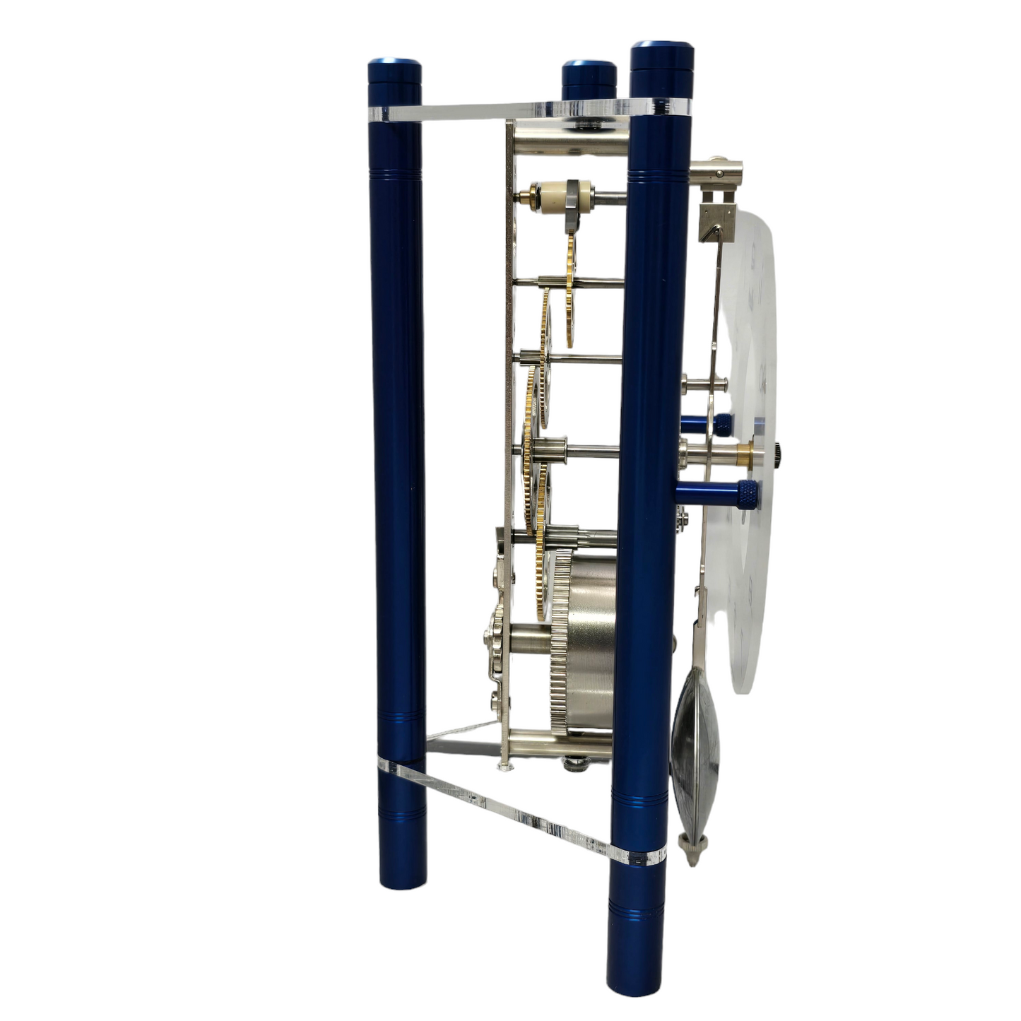 Hermle mechanical Table Clocks Blue Ref. 23025-Q70721