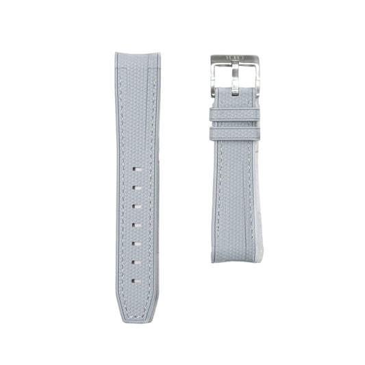 🎁 61M - Rubber strap Grey with stitching (100% off)