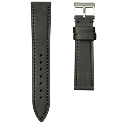 260X - Matt Black calf strap