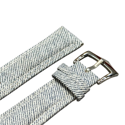 901 - Light blue Canvas strap