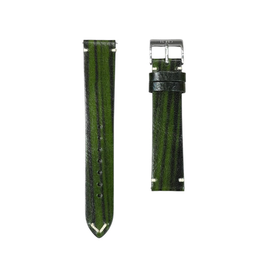 276c - Calf leather strap Forest Green
