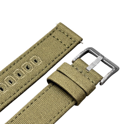 11M - Military Green Canvas Strap