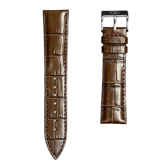 7A - Brown genuine leather strap