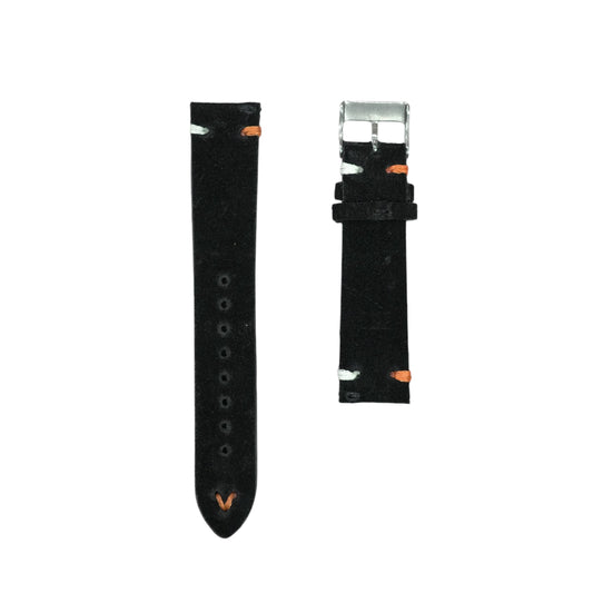 16C - Calf leather strap Black