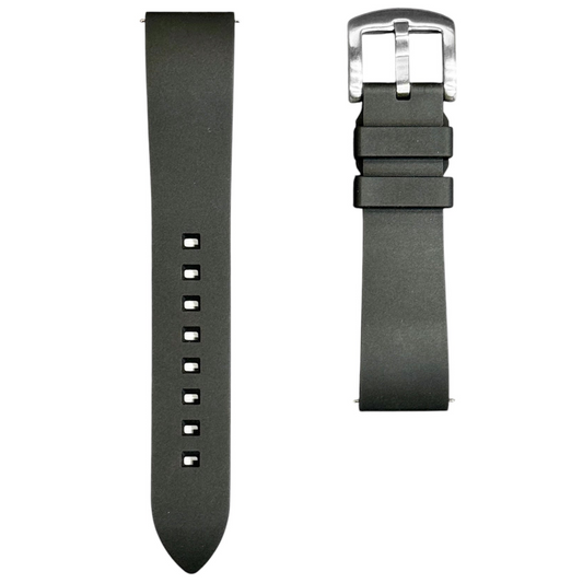 98D - Black Rubber strap