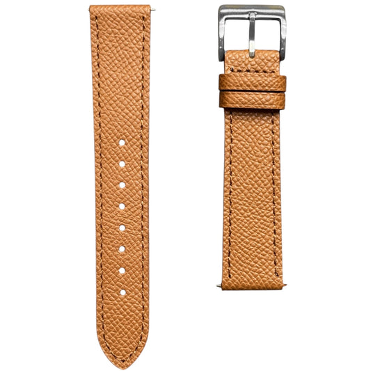 258D - Golden brown Epsom strap