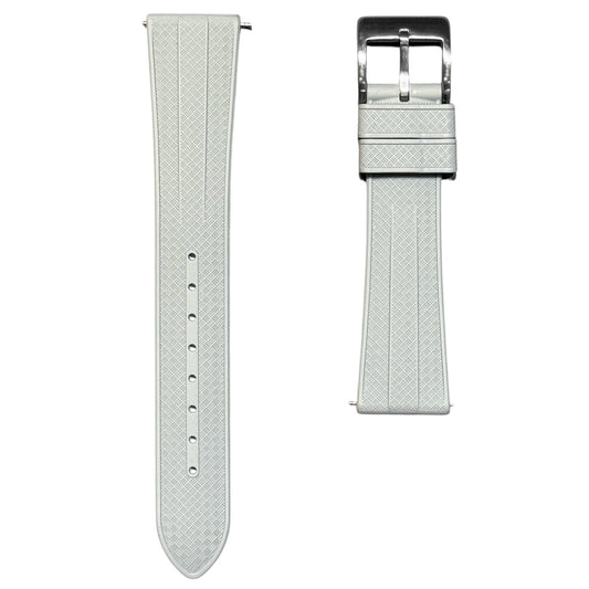 904 - Grey FKM Rubber strap