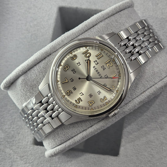 Benrus #3061 BOR  39.5mm Watch Ref.3061-SS-G-039-02